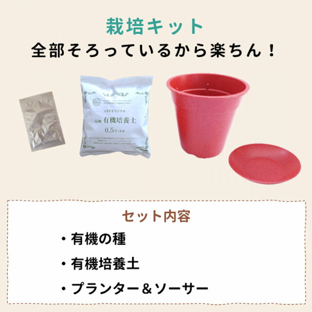 栽培セット商品内容