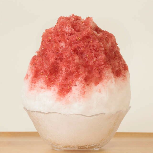 【冷凍】氷屋さんちの削氷〔けずりひ〕生シロップいちご250g