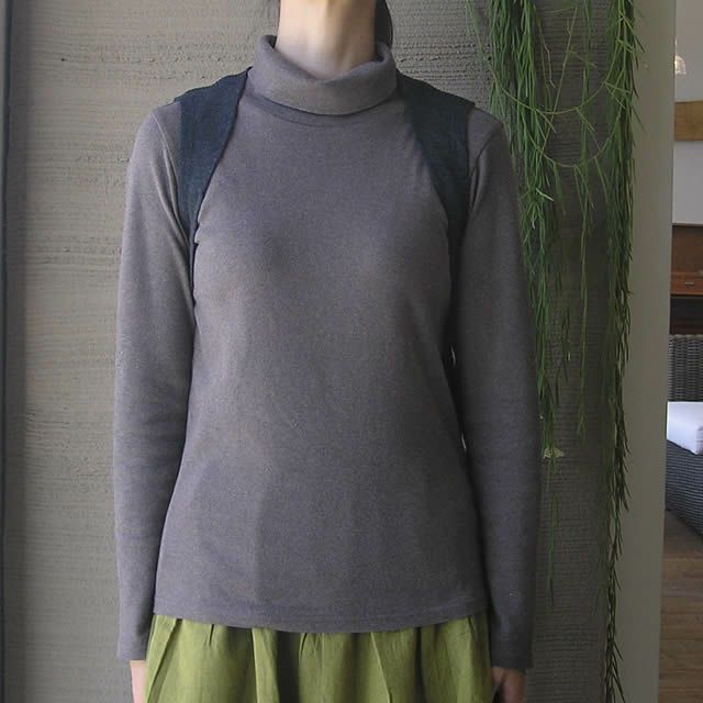 【冬季限定】大法紡績幸せのインナーねこロング〔ウール100%〕全2色【メール便可】Ｍ/Ｌ日本製