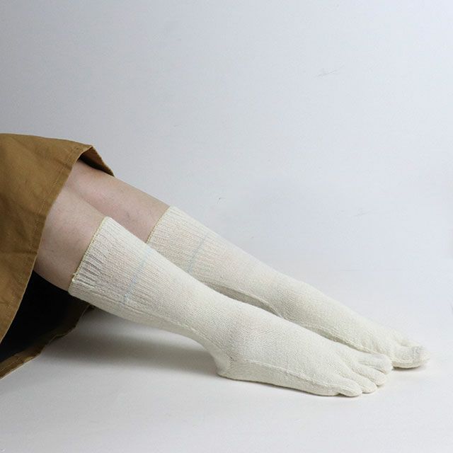 大法紡績クワトロ〔シルク&ウール〕4層5本指靴下【メール便可】