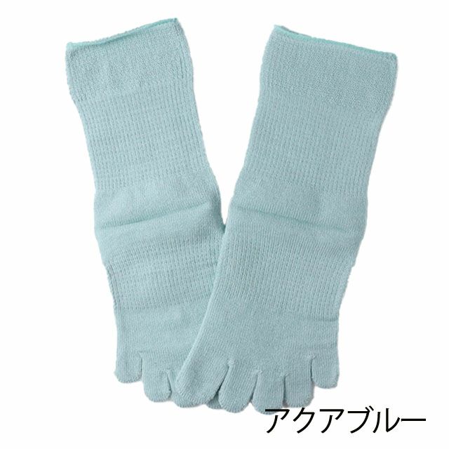【メール便可】【夏季限定】大法紡績さわやかファイブくつ下〔シルク&リネン〕Mサイズ〔22cm～24cm〕【メール便可】/冷え取り温かい日本製冷え性冷えとり健康法