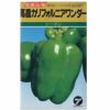 在来固定種野菜の種「高農カルフォルニアワンダーピーマン」1m〔約80粒〕畑懐〔はふう〕