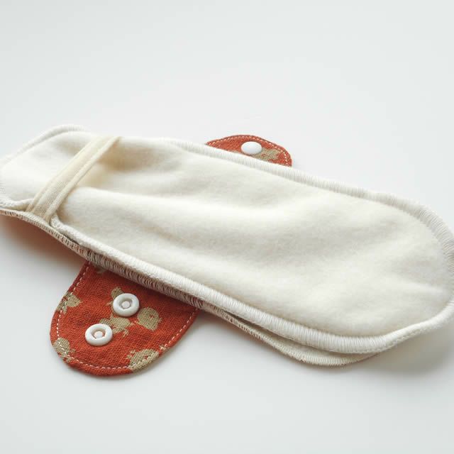 白うさぎ布ナプキンパッド【メール便可】