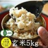 長野県産JAS有機れんげ米玄米・5kg