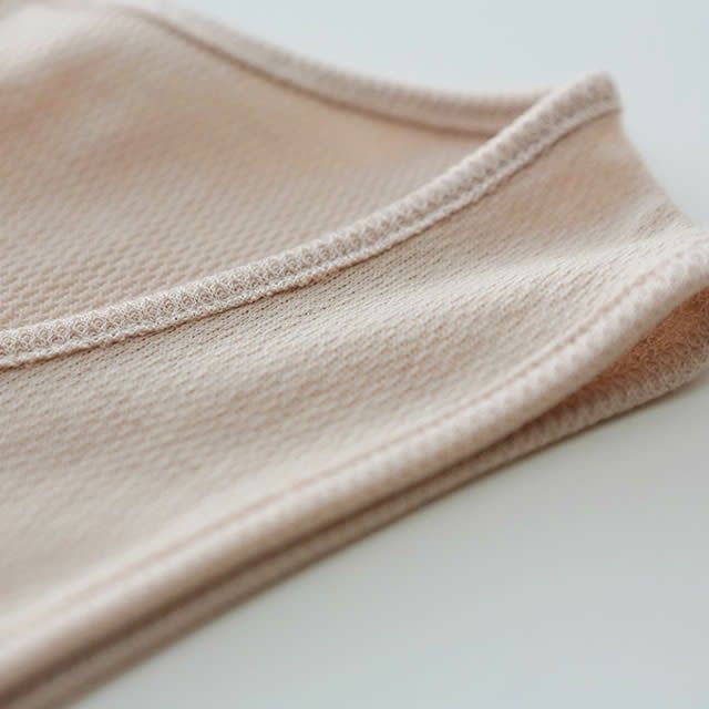 エアリー〔内絹外ウール〕タンクトップマリーネ