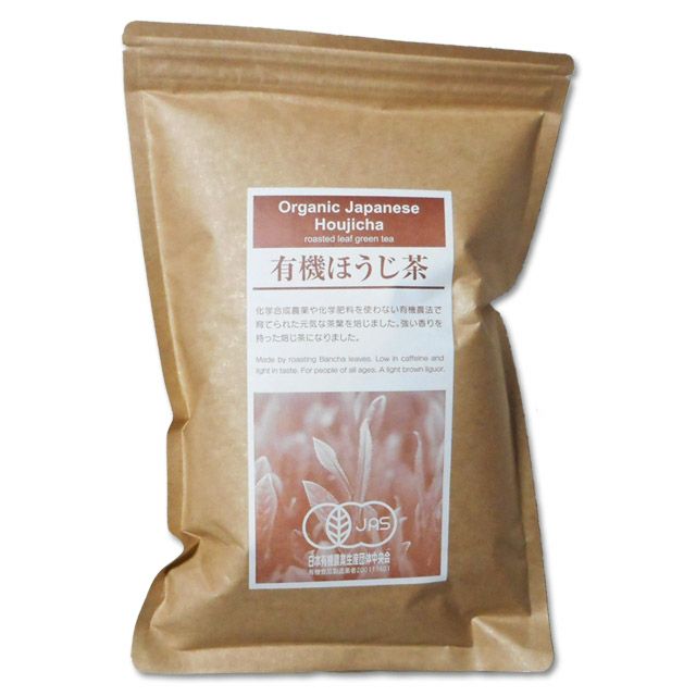 浜佐鹿児島県霧島山麓産・茶葉使用有機栽培・ほうじ茶100g