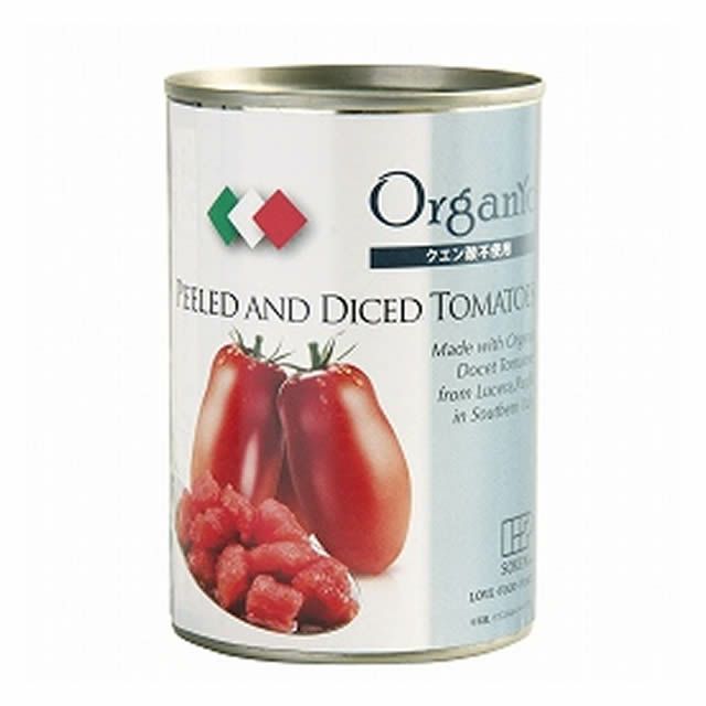 〔缶〕　有機ダイストマト缶　400g