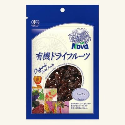 ノヴァ　有機ドライフルーツ　有機レーズン　120g