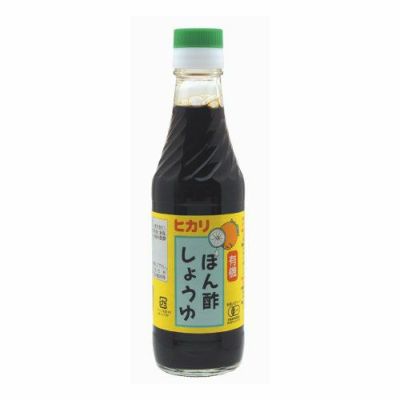 ヒカリ　有機ぽん酢しょうゆ　250ml