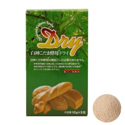 ポラン広場　白神こだま酵母ドライ　50g 〔10g×5袋〕