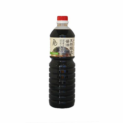 ポラーノの天然醸造醤油1000ml〔ペットボトル〕