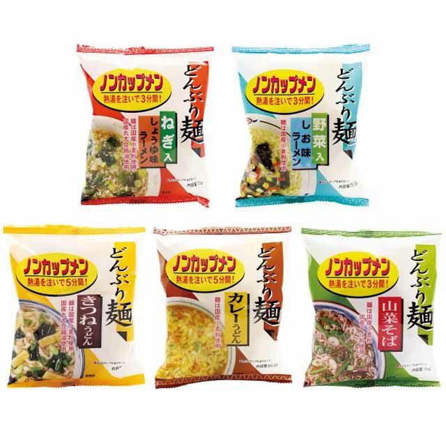 ムソーどんぶり麺（ノンカップメン）ねぎ入・しょうゆ味ラーメン1袋（78g）