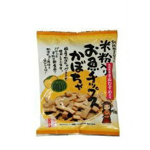 別所かまぼこの米粉入りお魚チップス・かぼちゃ〔別所蒲鉾〕40g