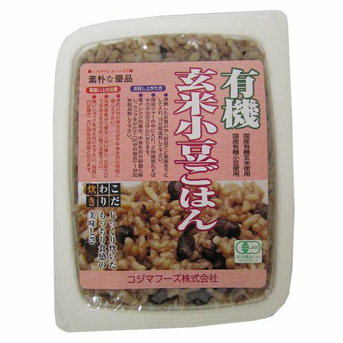 オーサワ有機玄米小豆ごはん160g