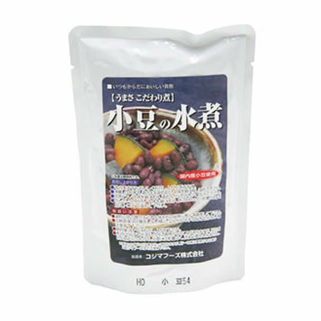 国内産小豆の水煮230g