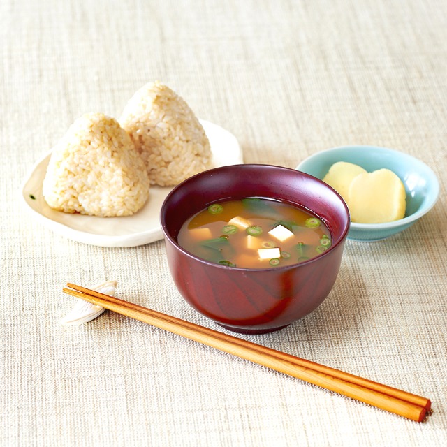 オーサワの有機みそ汁〔生みそタイプ〕3食入り