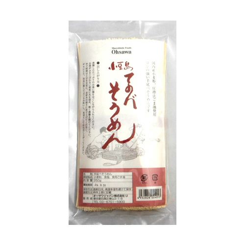 オーサワ小豆島てのべそうめん〔手延べ素麺〕250g