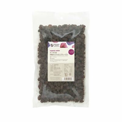 オーサワの有機カリフォルニアレーズン〔大〕500g