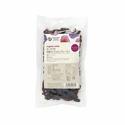 オーサワの有機カリフォルニア レーズン〔小〕150g