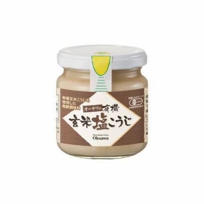 オーサワ 有機玄米塩こうじ 〔塩糀〕200g