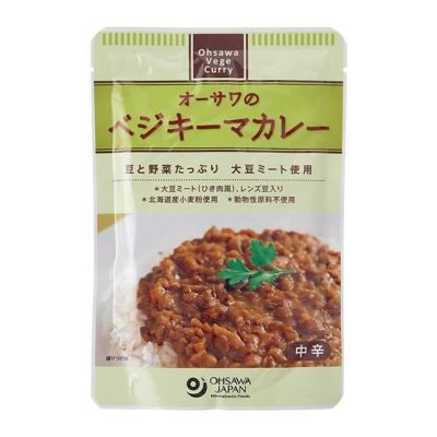 オーサワのベジキーマカレー（レンズ豆入り） 150g