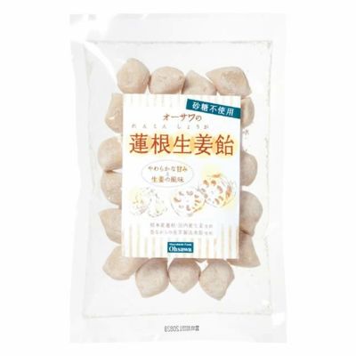オーサワの蓮根生姜飴 100g ※10月～6月限定品
