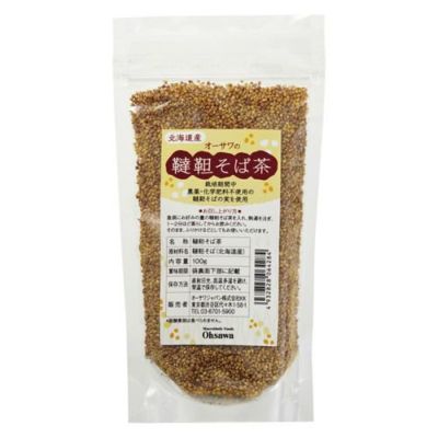 オーサワの韃靼そば茶　〔北海道産〕　100g