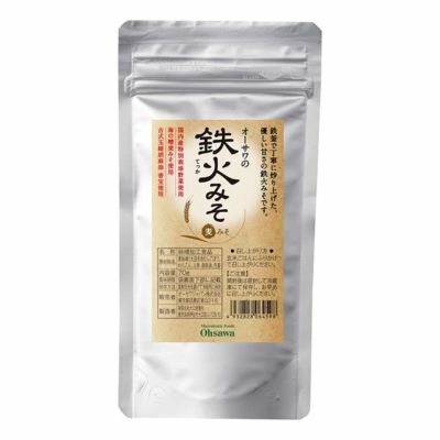 オーサワの鉄火みそ〔麦みそ〕70g