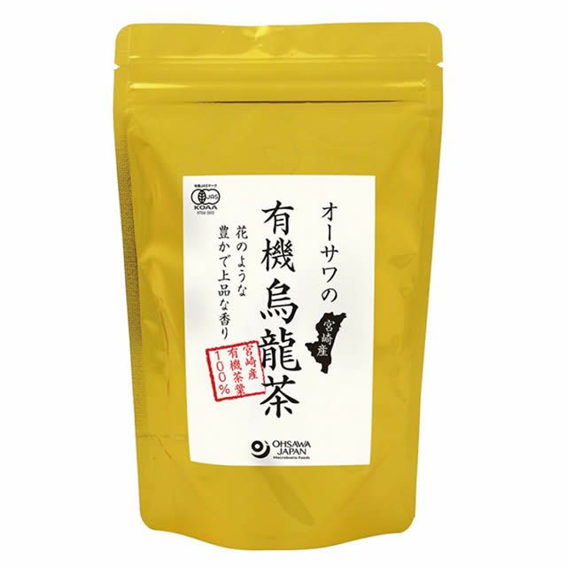 オーサワの宮崎産有機烏龍茶60g