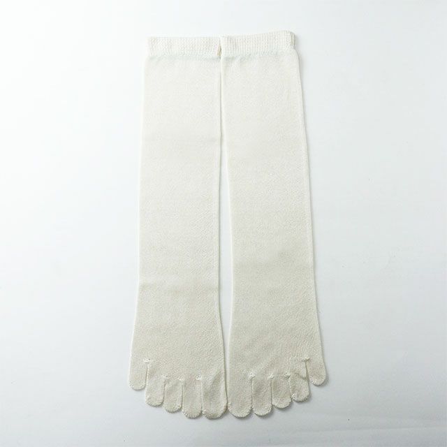 温ちゃんの冷えとり重ねばき靴下シルク5本指ソックスフリーサイズ【メール便可】