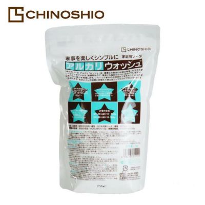 地の塩社　洗濯・住居用洗浄剤　アルカリウォッシュ  (セスキ炭酸ソーダ)　〔500g・1kg・3kg〕