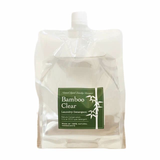 バンブークリアパック1L〔弱アルカリ性洗剤〕エシカルバンブー