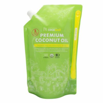 【徳用】ココウェル 香りのない有機プレミアムココナッツオイル(名称変更） 1840g（2000ml）