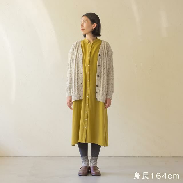 フックラロングカーディガンシサム工房