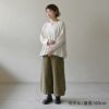 オーガニックコットンフロントスリットトップシサム工房【メール便可(1点まで)】