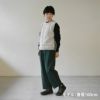 バイカラーベストシサム工房2024秋冬新作ウール羊毛レディーストップスVest