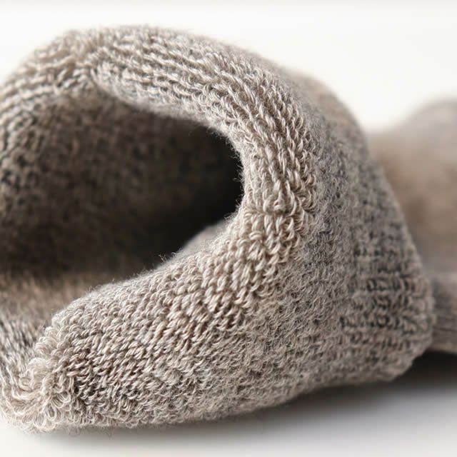 TAKEFU裏パイルソックス（ヤク入り）杢グレー22-24cm/25-27cm日本製【メール便可】