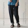 オーガニックコットンデニムnamasteスッキリパンツシサム工房コットン綿レディースボトムスウエストゴム