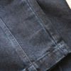 10ozデニムスッキリパンツシサム工房コットン綿レディースボトムスウエストゴム