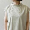 オーガニックコットンフレンチスリーブトップシサム工房【メール便可】