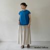 オーガニックコットンフレンチスリーブトップシサム工房【メール便可】