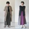 オーガニックコットンノースリーブトップシサム工房【メール便可】