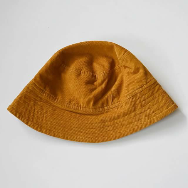 オーガニックコットンコーデュロイユニセックスリバーシブルハットシサム工房EMOCHAT