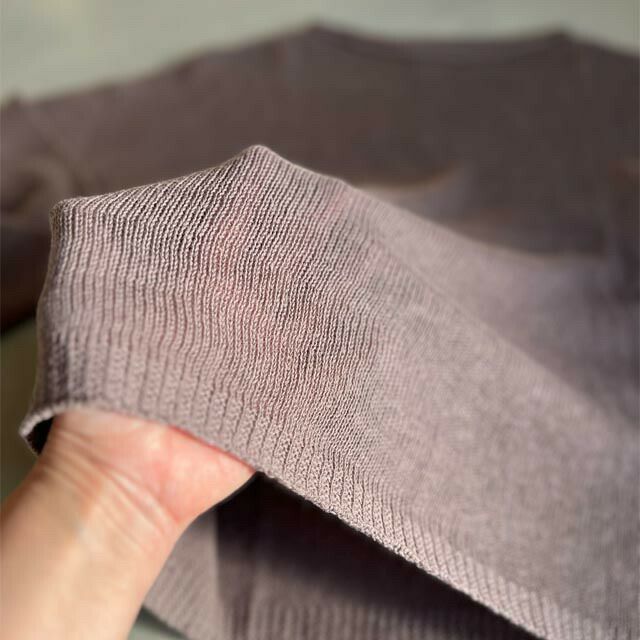 mokono一枚目の衣awase綿麻ニット【送料当店負担】