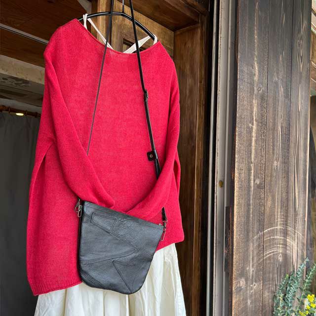 mokono一枚目の衣awase綿麻ニット【送料当店負担】