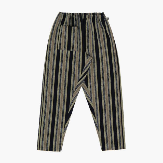 国産もんぺFarmers'MONPEクリエイティブチャレンジNo.3絣産地交流紺うなぎの寝床