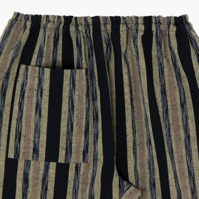 国産もんぺFarmers'MONPEクリエイティブチャレンジNo.3絣産地交流紺うなぎの寝床