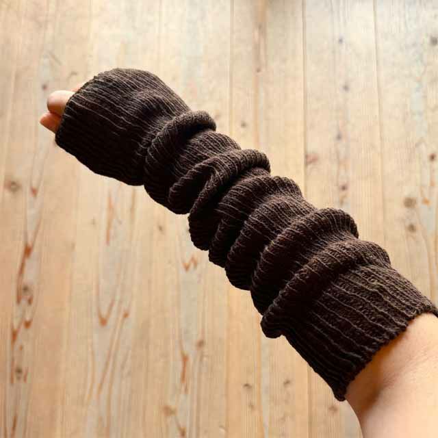 mokonoつつで温めるスラブ糸ウォーマー【メール便可】