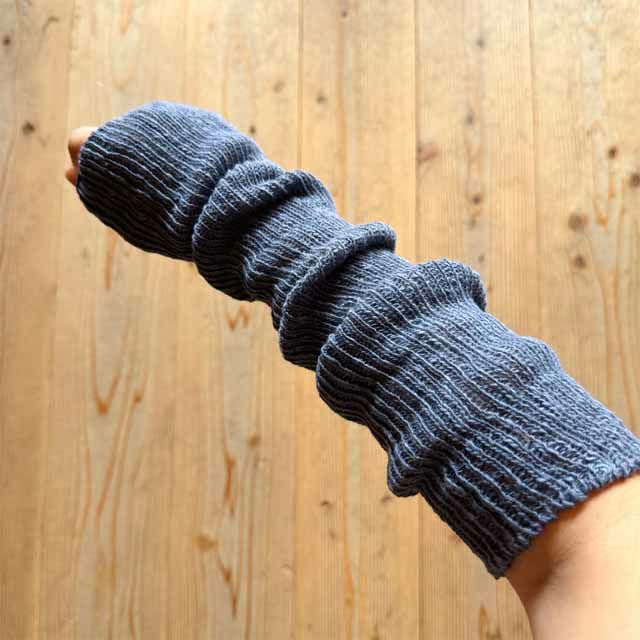 mokonoつつで温めるスラブ糸ウォーマー【メール便可】