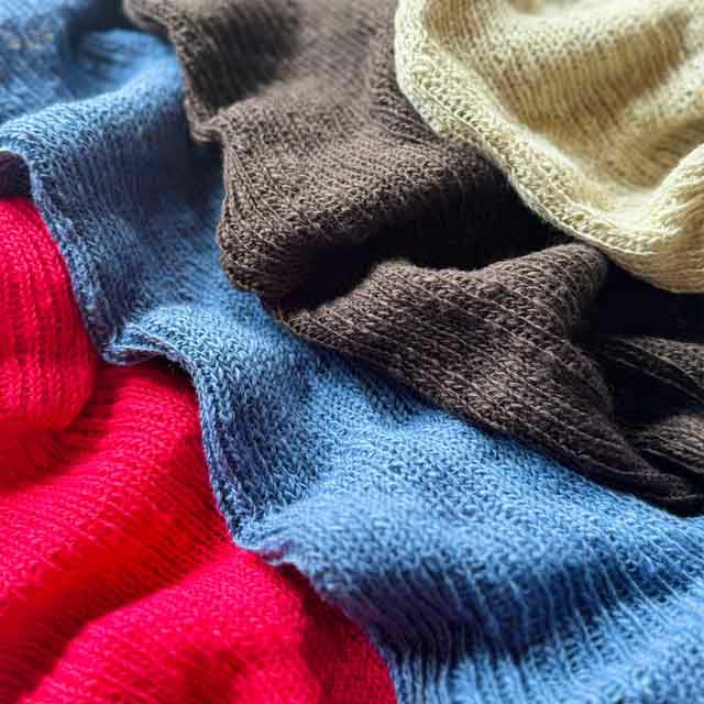 mokonoつつで温めるスラブ糸ウォーマー【メール便可】